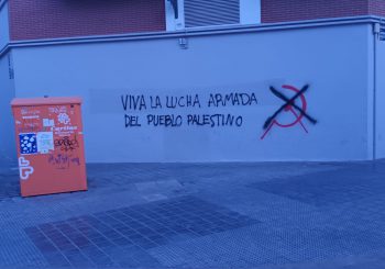 Pintada justifica terrorismo Valencia
