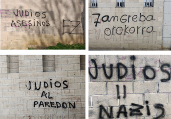 Pintadas antisemitas Zizurkil