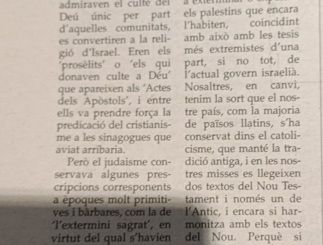 Ultima Hora. La religión de Israel