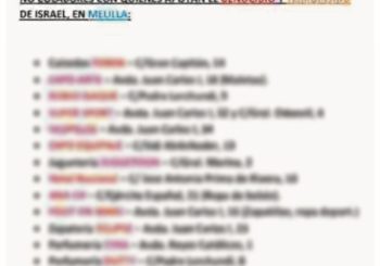 boicot comercios Melilla