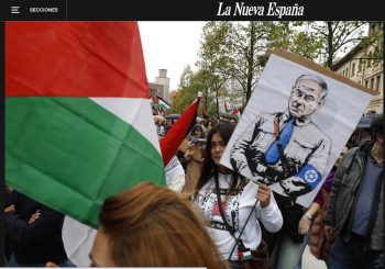 Bibi nazi manifa Gijón
