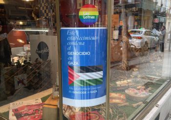 comercio Madrid contra genocidio Gaza
