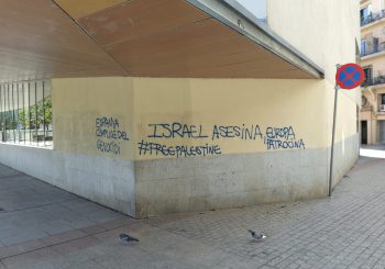 Pintada biblioteca Barna