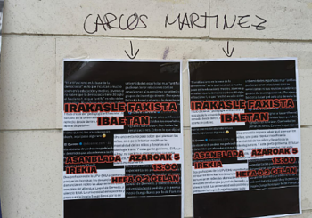 Señalamiento Carlos Mtez uni San Sebastian