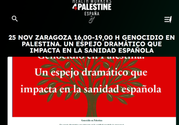 Uni Zaragoza genocidio sanitario