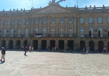 bandera palestina ayto Santiago