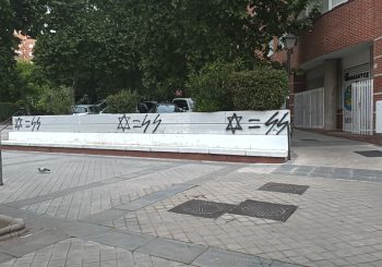 pintada pasillo verde