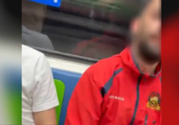 antisemitismo en el metro